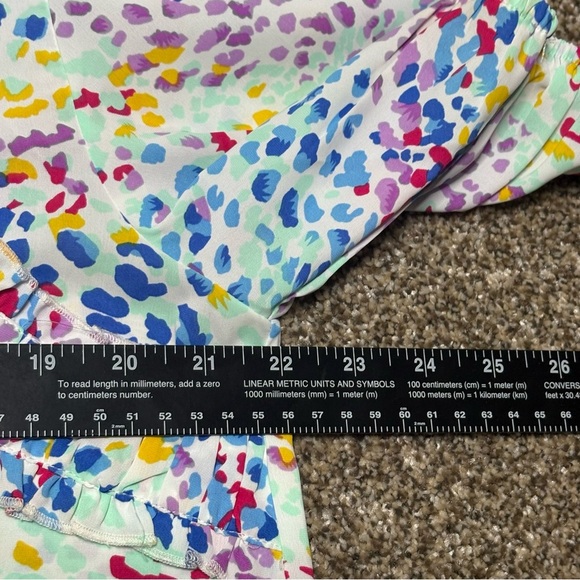 Umgee Multicolor Abstract Blouse - Picture 8 of 10